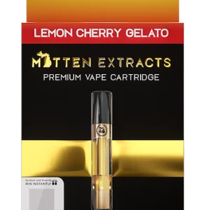 Mitten Extracts Lemond Cherry Gelato Vape Cartridge