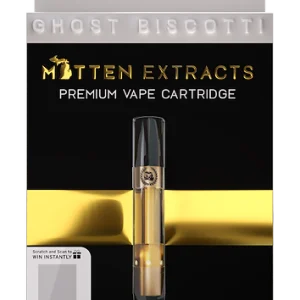 Mitten Extracts Ghost Biscotti Vape Cartridge