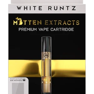 Mitten Extracts White Runtz Vape Cartridge