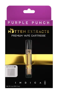 Mitten Extracts Purple Punch Vape Cartridge