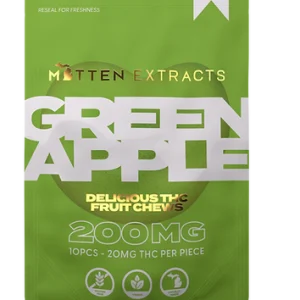 Mitten Extracts Green Apple Gummies