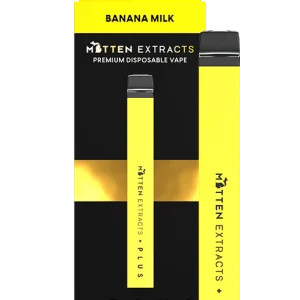 Mitten Extracts Banana Milk Disposable